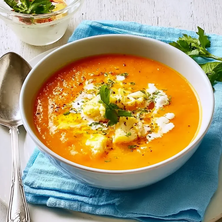 Möhren Mango Suppe
