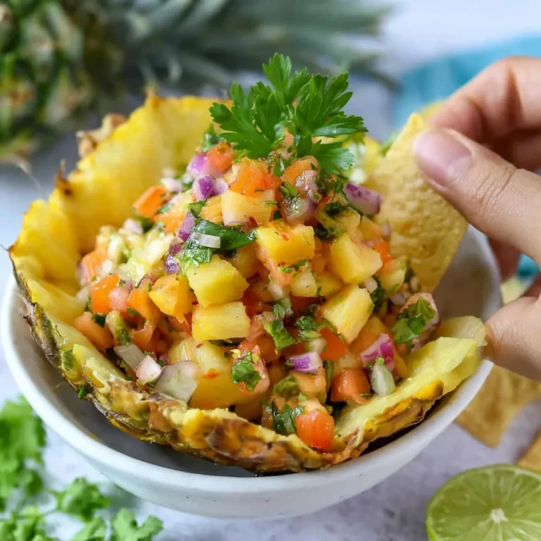 Salsa mit Ananas
