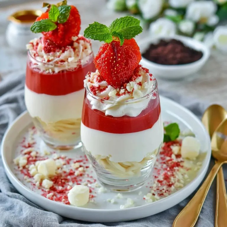 Spaghetti Eis Dessert