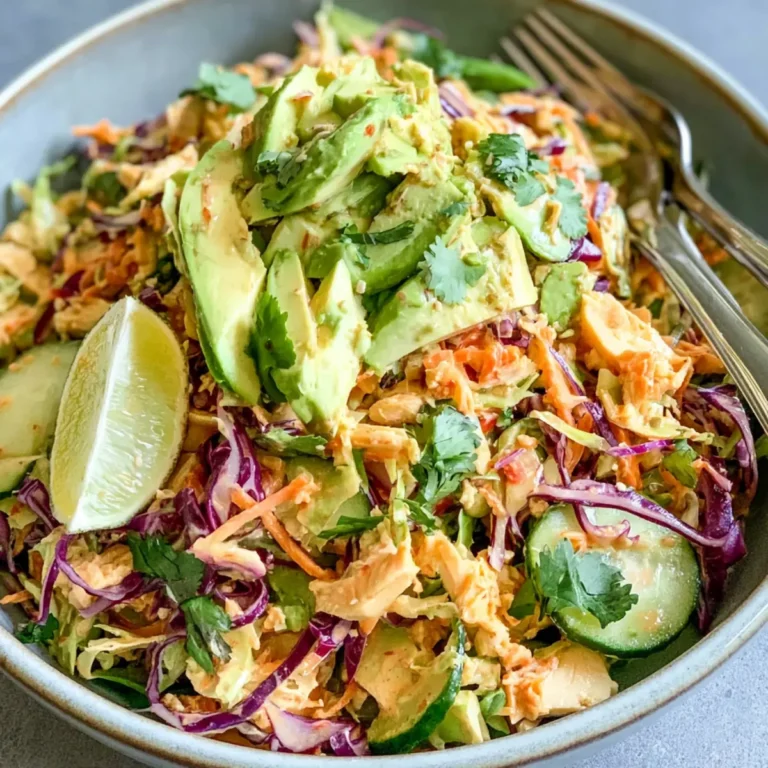 Thai Salat mit Avocado