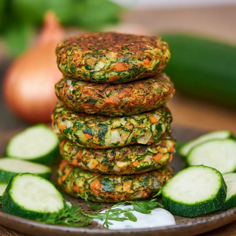 Vegane Zucchini Puffer