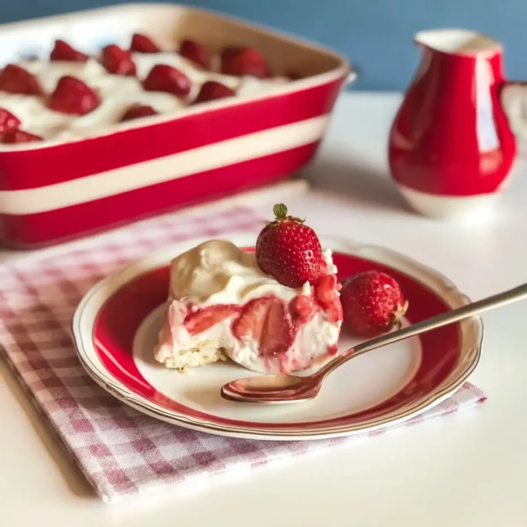 Erdbeer Tiramisu ohne Ei