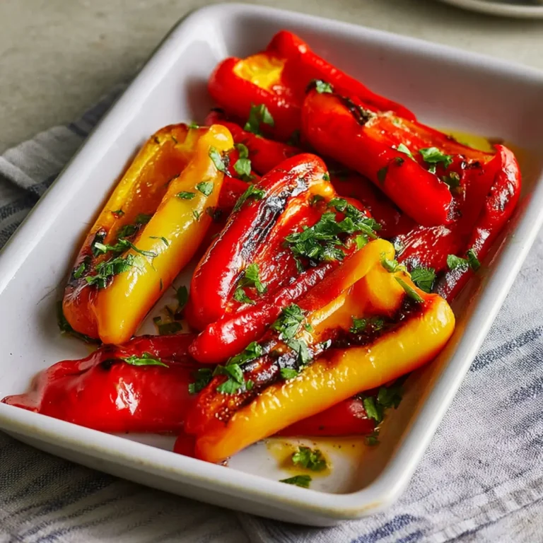 Gegrillte Paprika