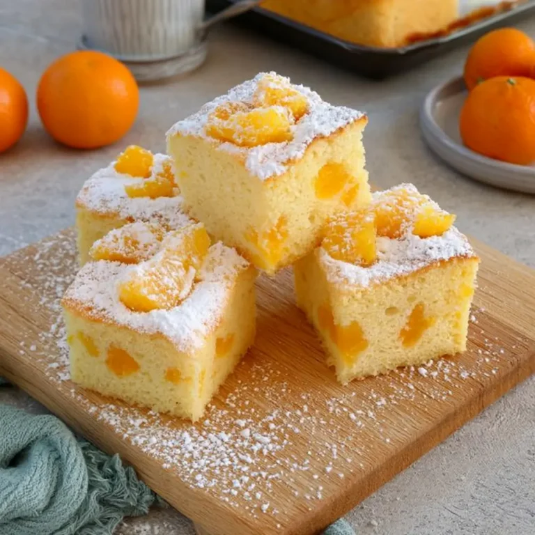Mandarinenkuchen vom Blech