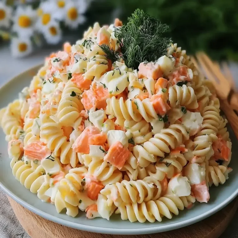 Nudelsalat mit Surimi