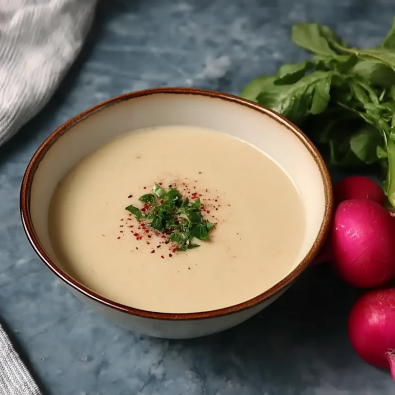 Radieschencremesuppe