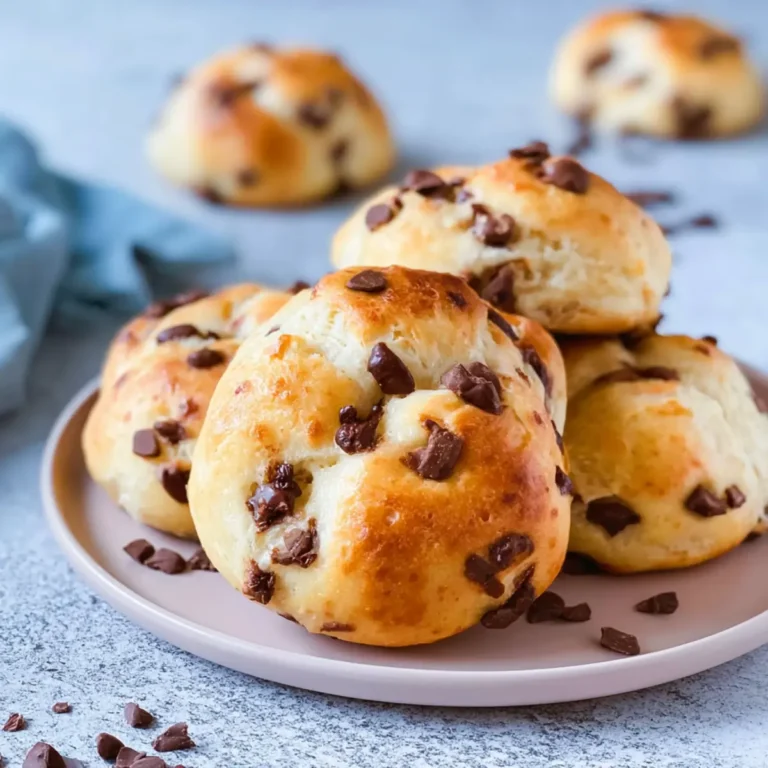 Schokobrötchen ohne Hefe