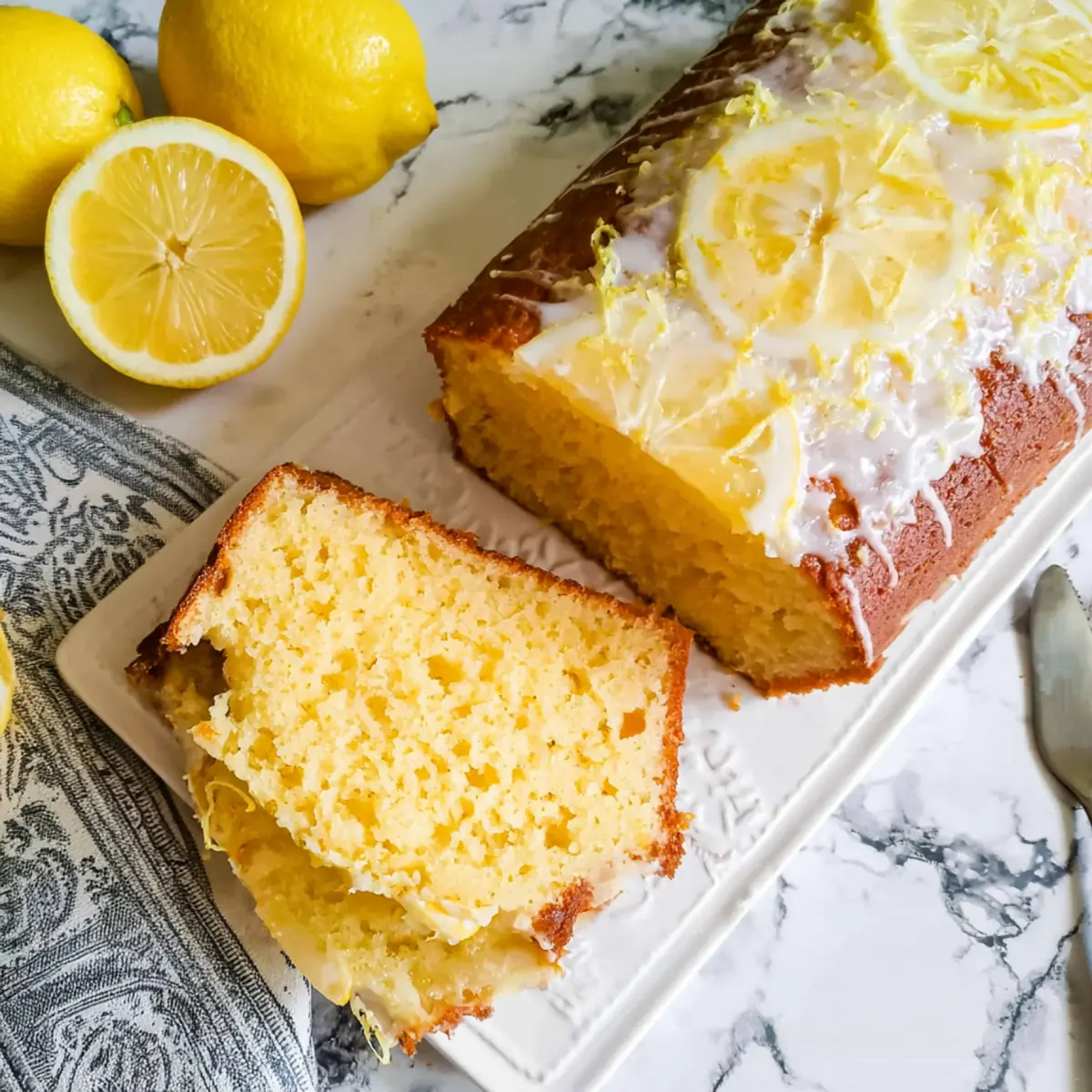 Sizilianischer Zitronenkuchen