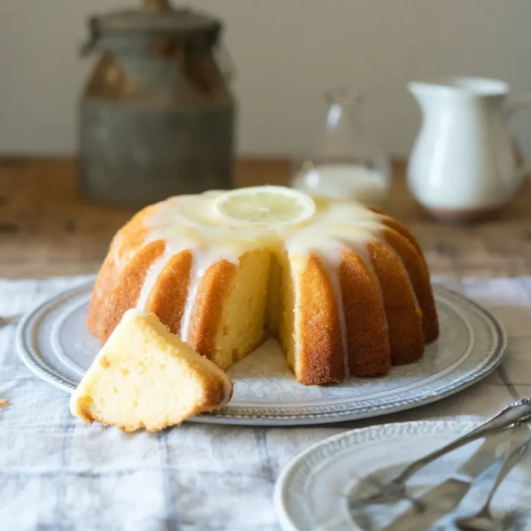 Zitronenkuchen mit Joghurt