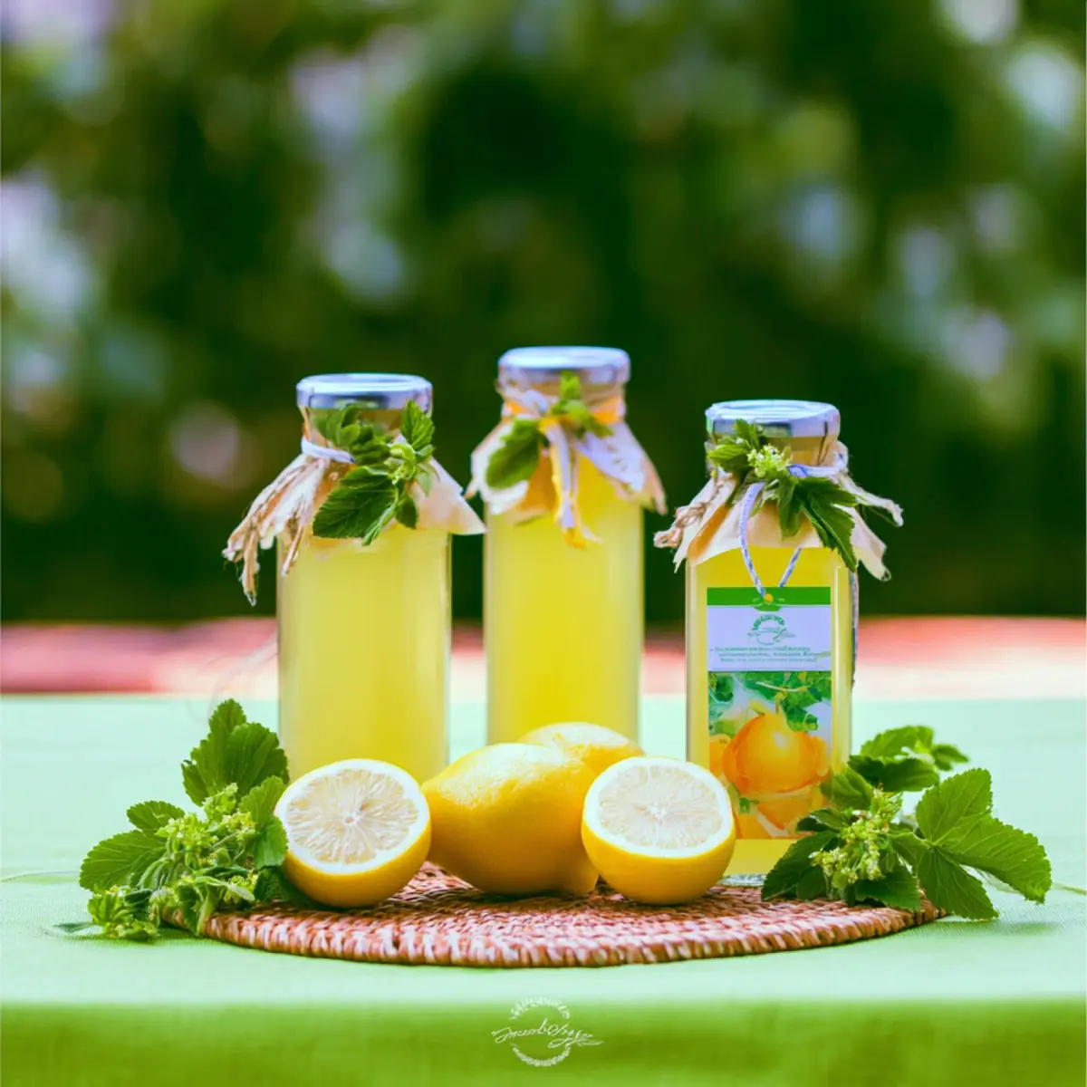 Zitronenmelissen Sirup