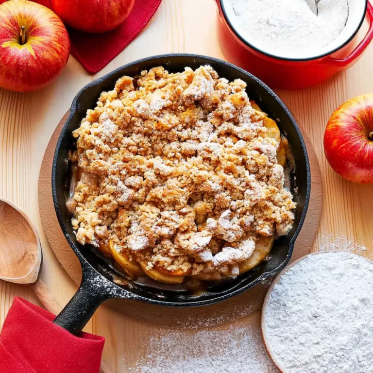 Apfel-Crumble