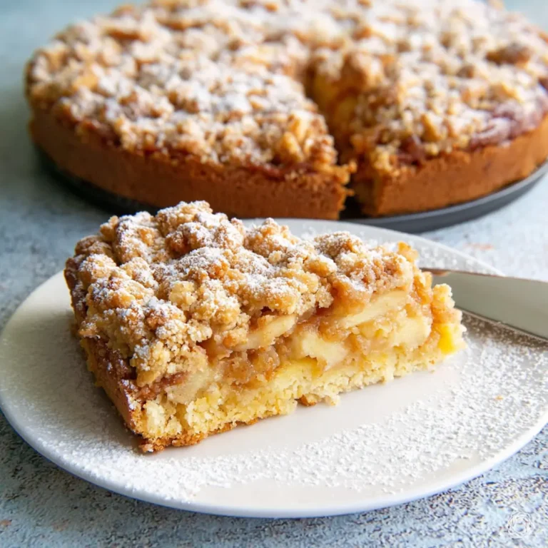 Apfelkuchen mit Streusel