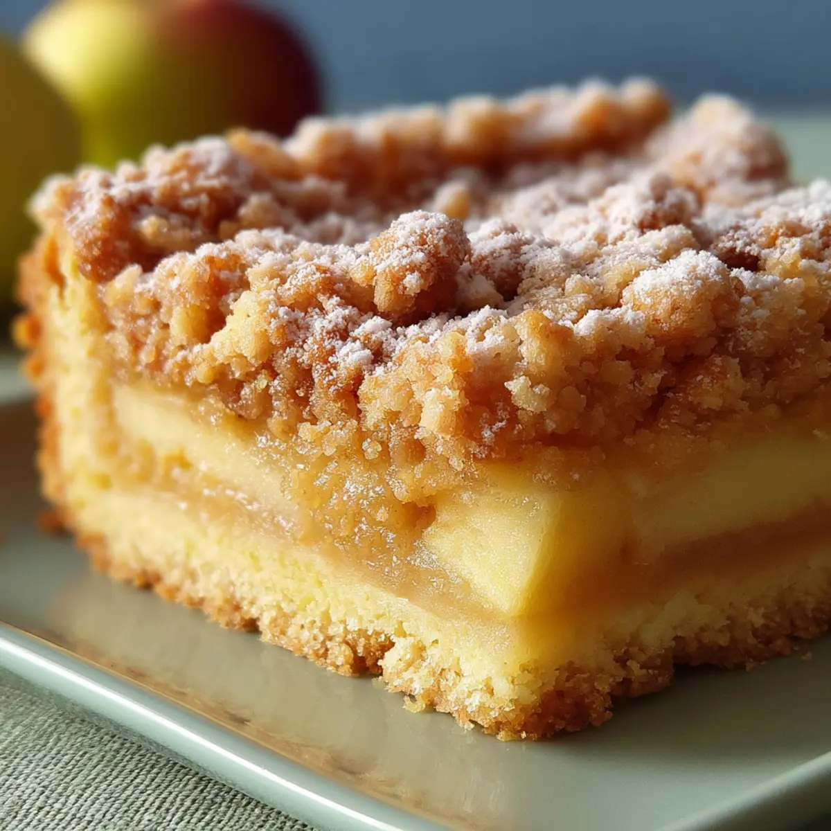 Apfelkuchen mit Streuseln