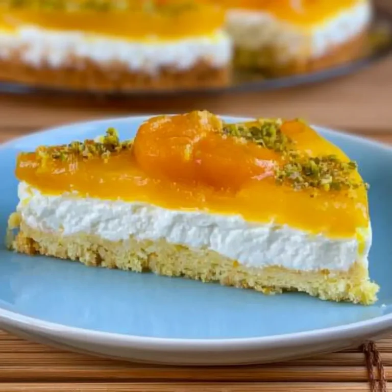 Aprikosentorte mit Quarkcreme