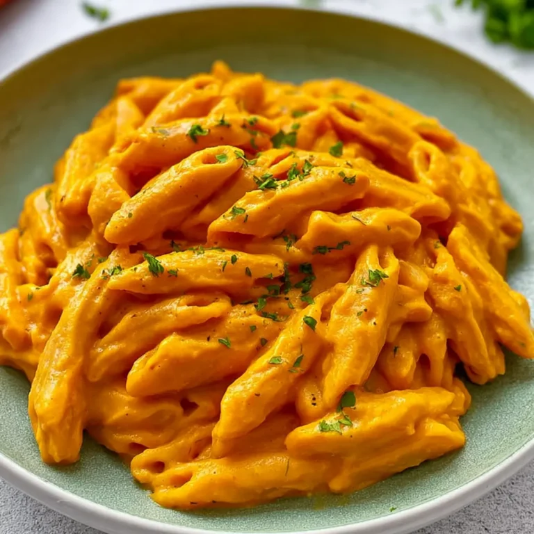 Cremige Kürbispasta