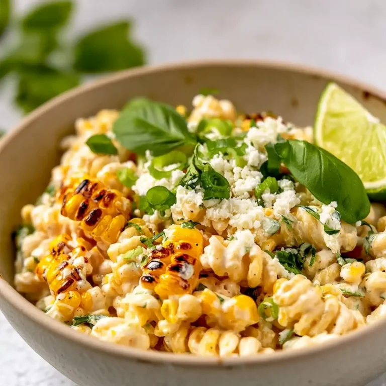 Cremiger Street Corn Nudelsalat