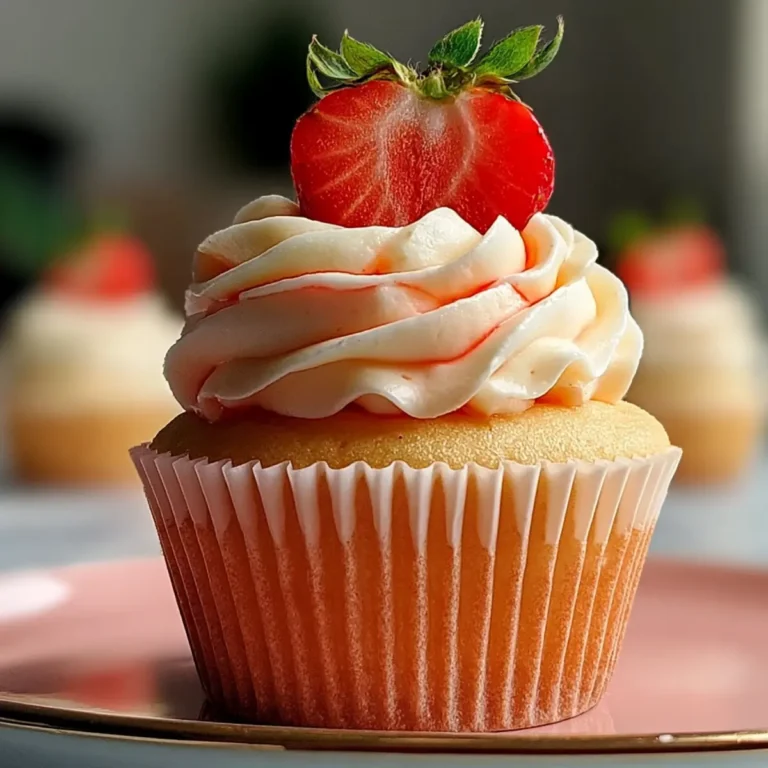 Erdbeer Cupcakes