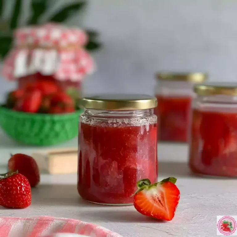 Erdbeer Marmelade ohne Zucker