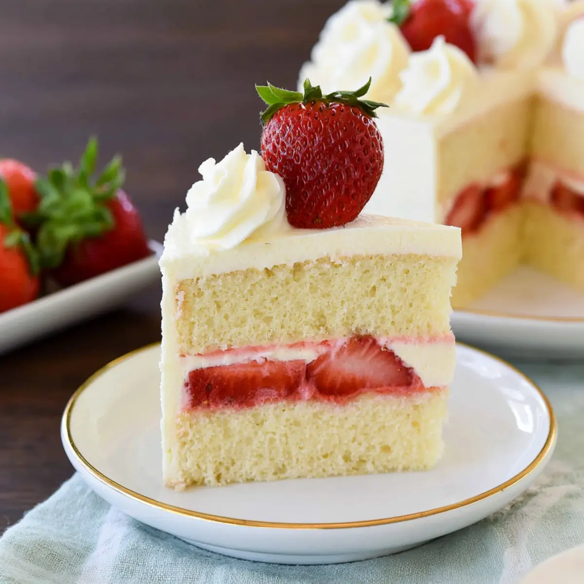 Erdbeer Mascarpone Kuchen