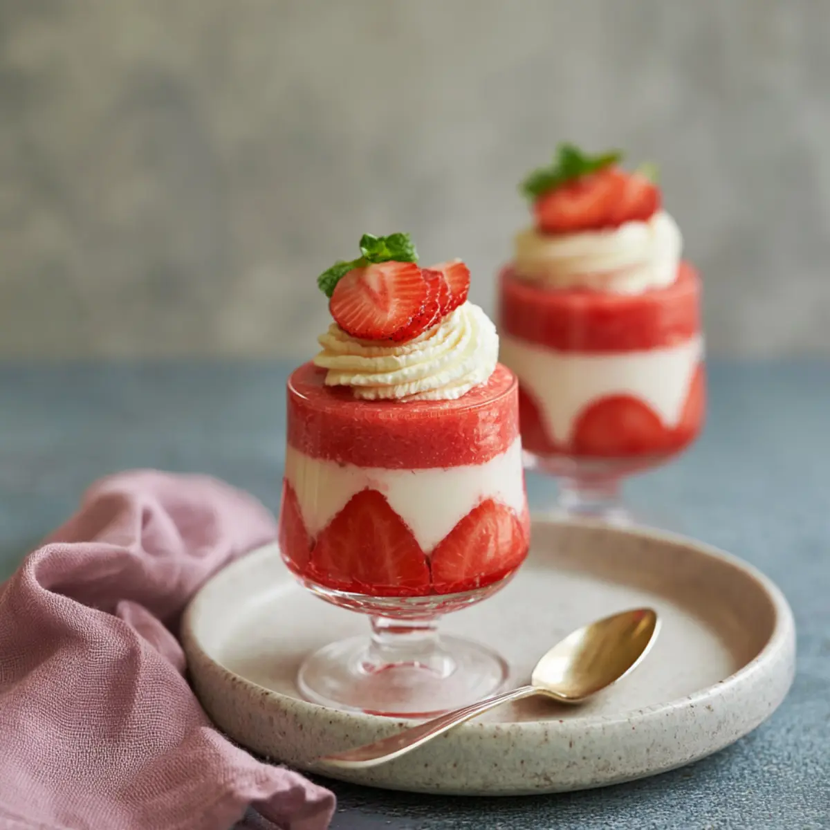 Erdbeer Traum Dessert