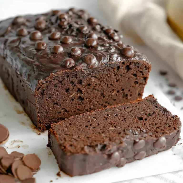 Gesundes Schokoladen Bananenbrot