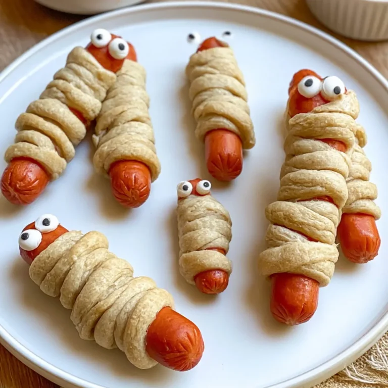 Halloween-Mumien-Hotdogs