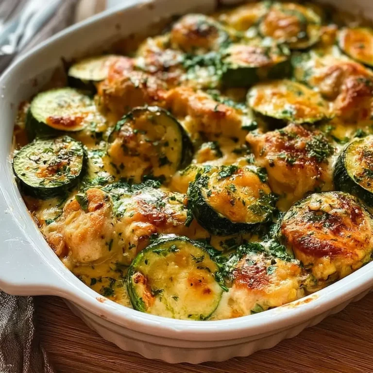 Hähnchen Zucchini Auflauf