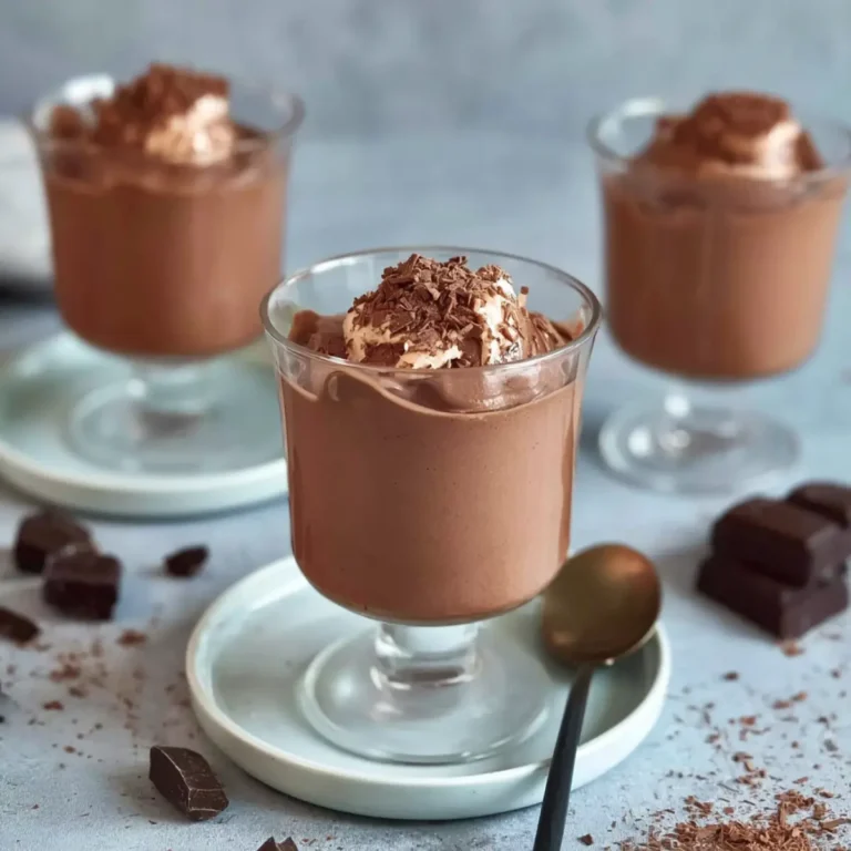 Mousse au Chocolat ohne Ei