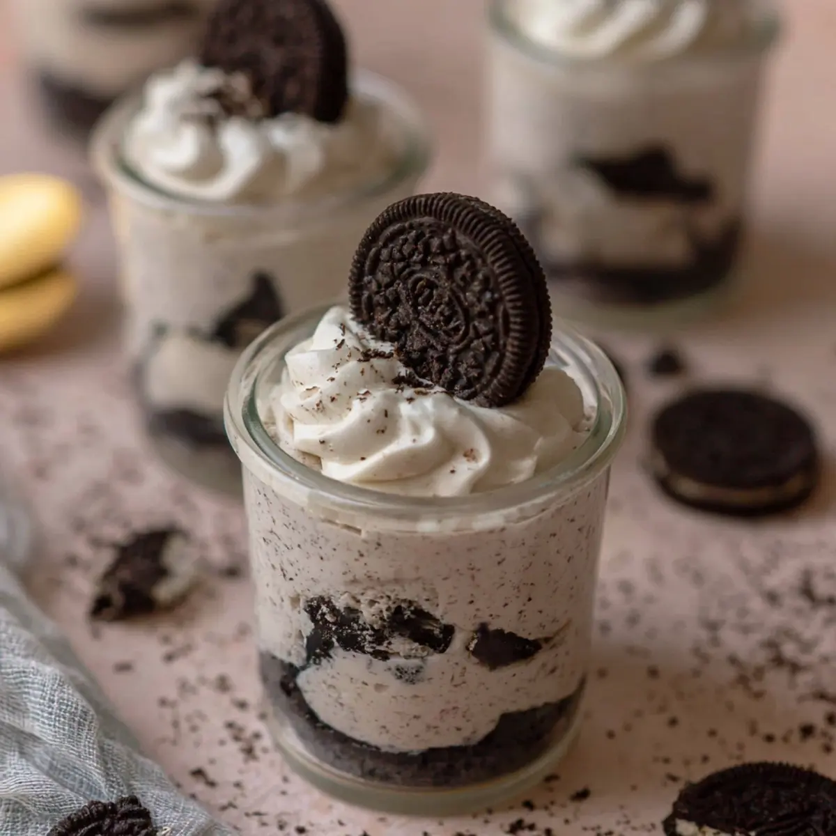 Oreo Cheesecake Cups ohne Backen