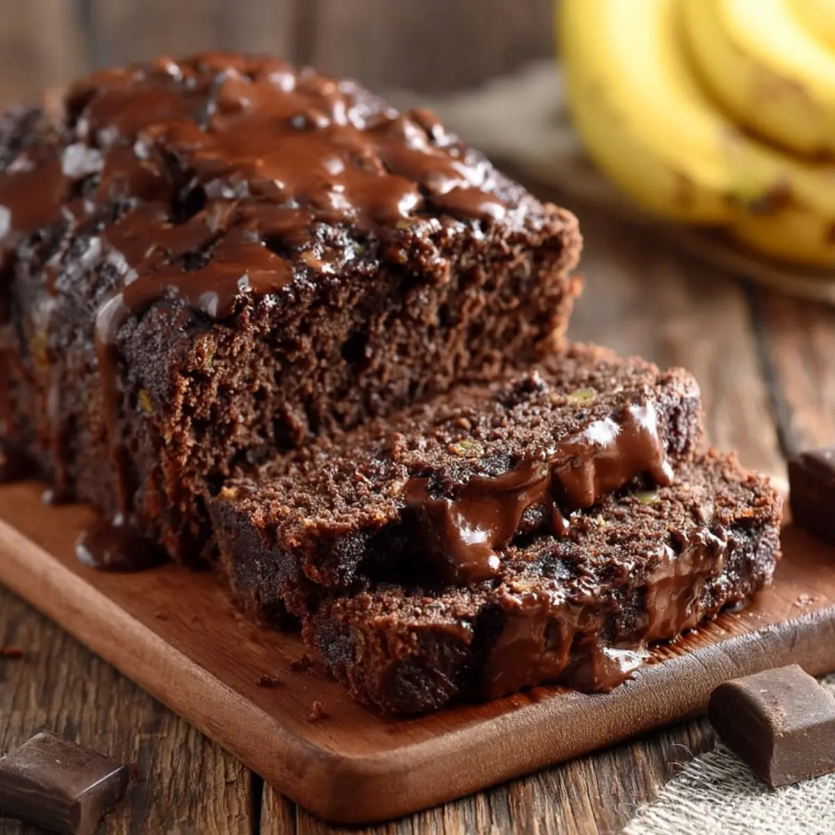 Schoko Bananen Brot