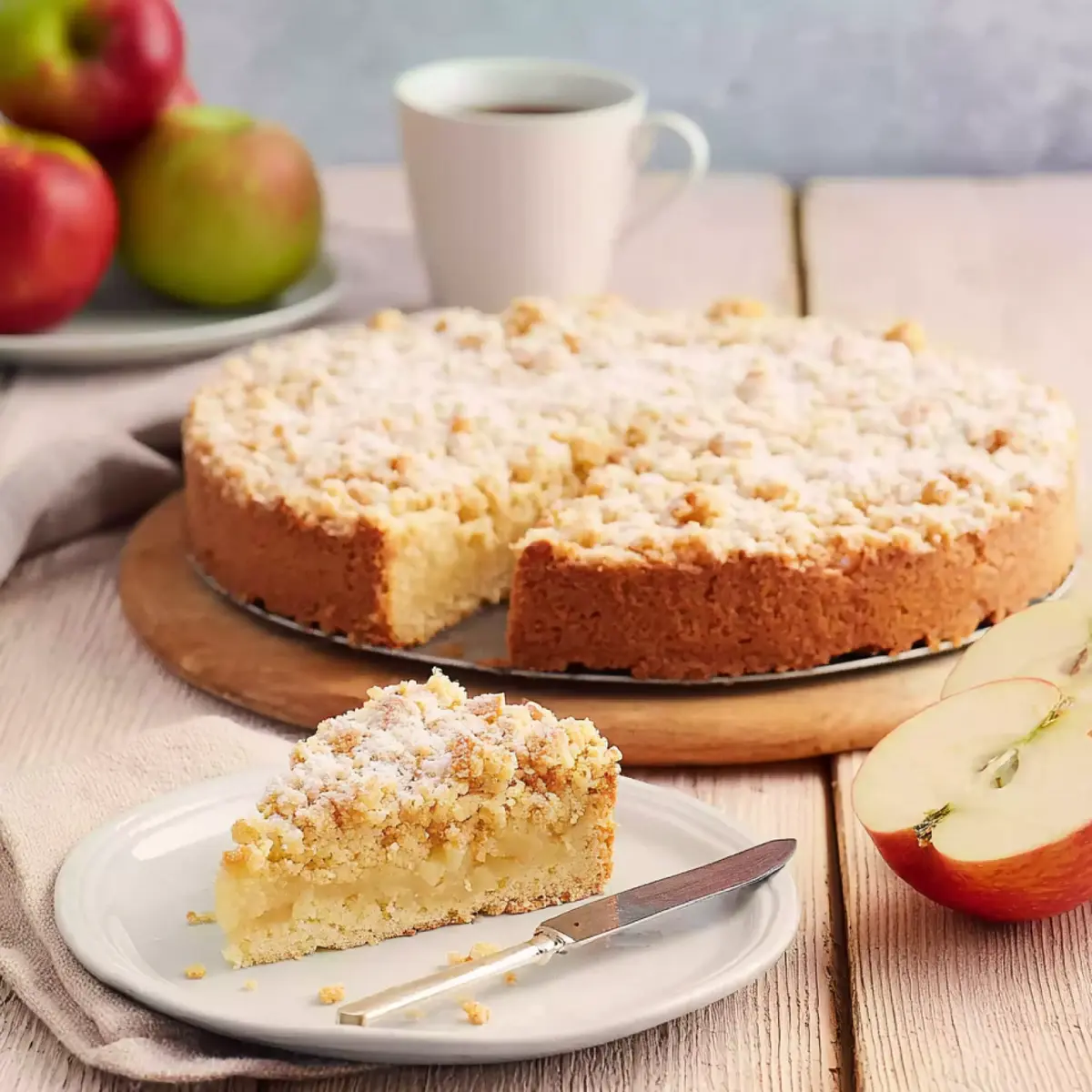 Streusel-Apfel-Kuchen
