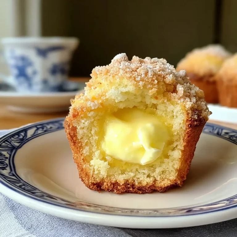 Zitronen Creme Käsekuchen Muffins