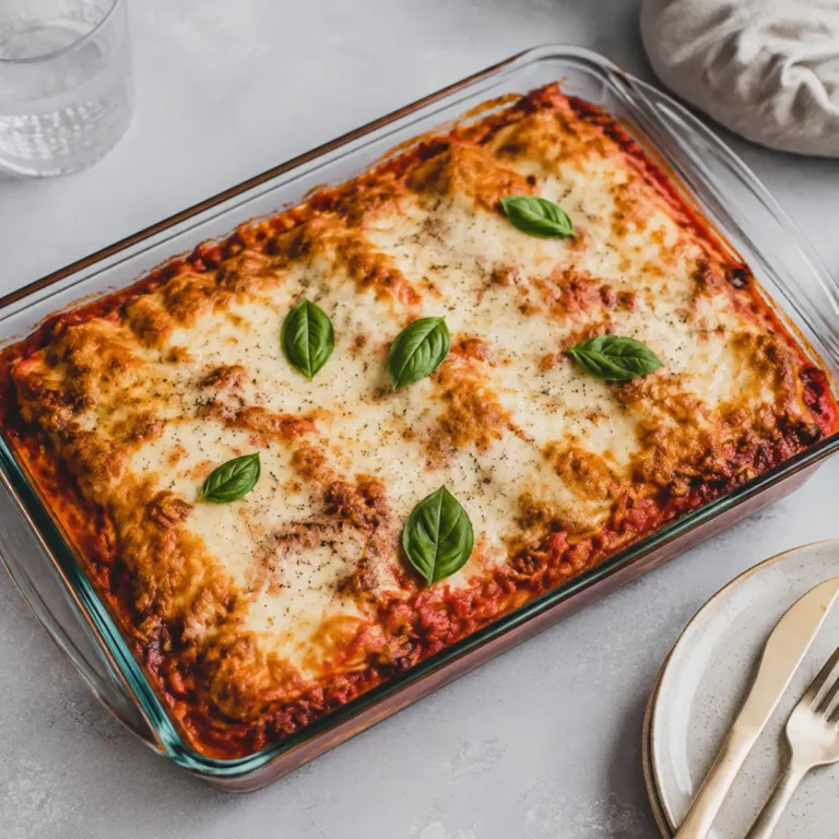 Cannelloni mit Spinat, Ricotta und Tomatensauce
