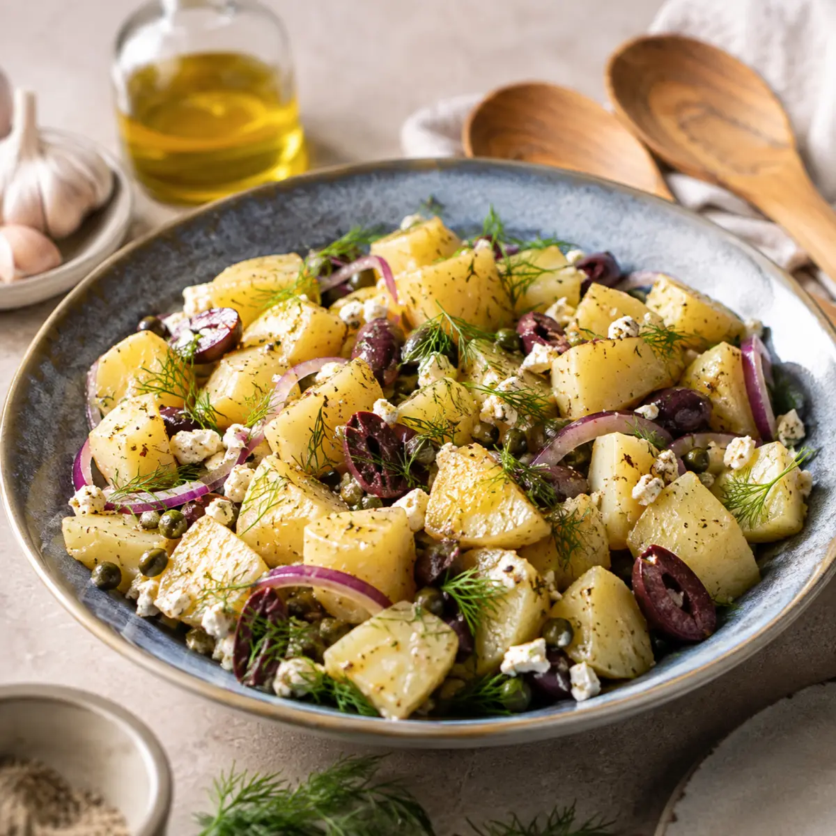 Griechischer Kartoffelsalat