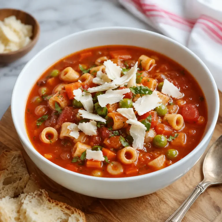 Herzhafte minestrone