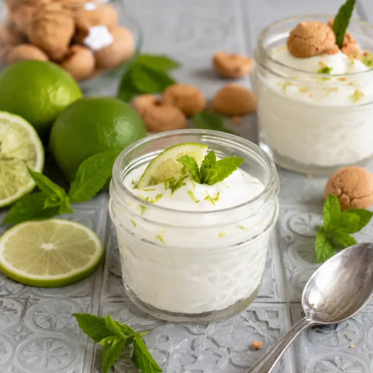 Joghurt Limetten Mousse
