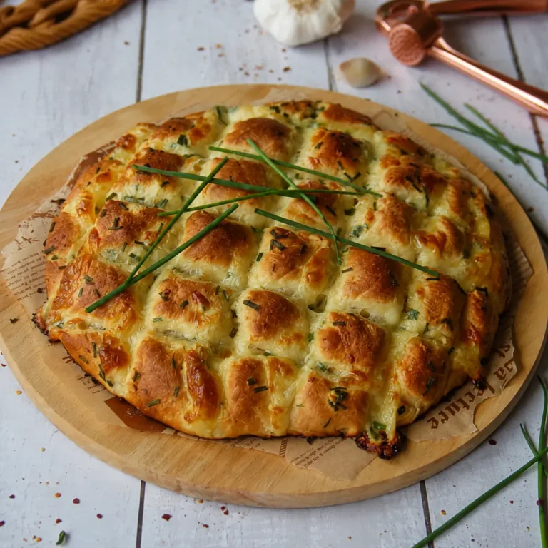 Knoblauch Mozzarella Brot
