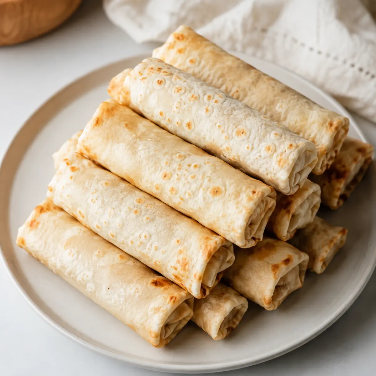 Knuspriger Burrito aus der Heißluftfritteuse