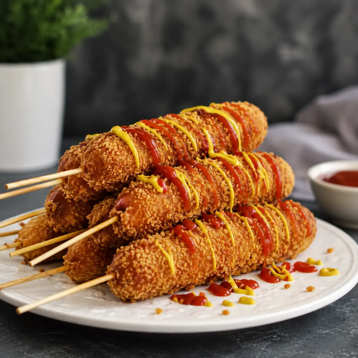 Koreanischer Corn Dog