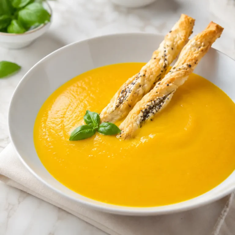Kürbis Karotten Orangen Suppe