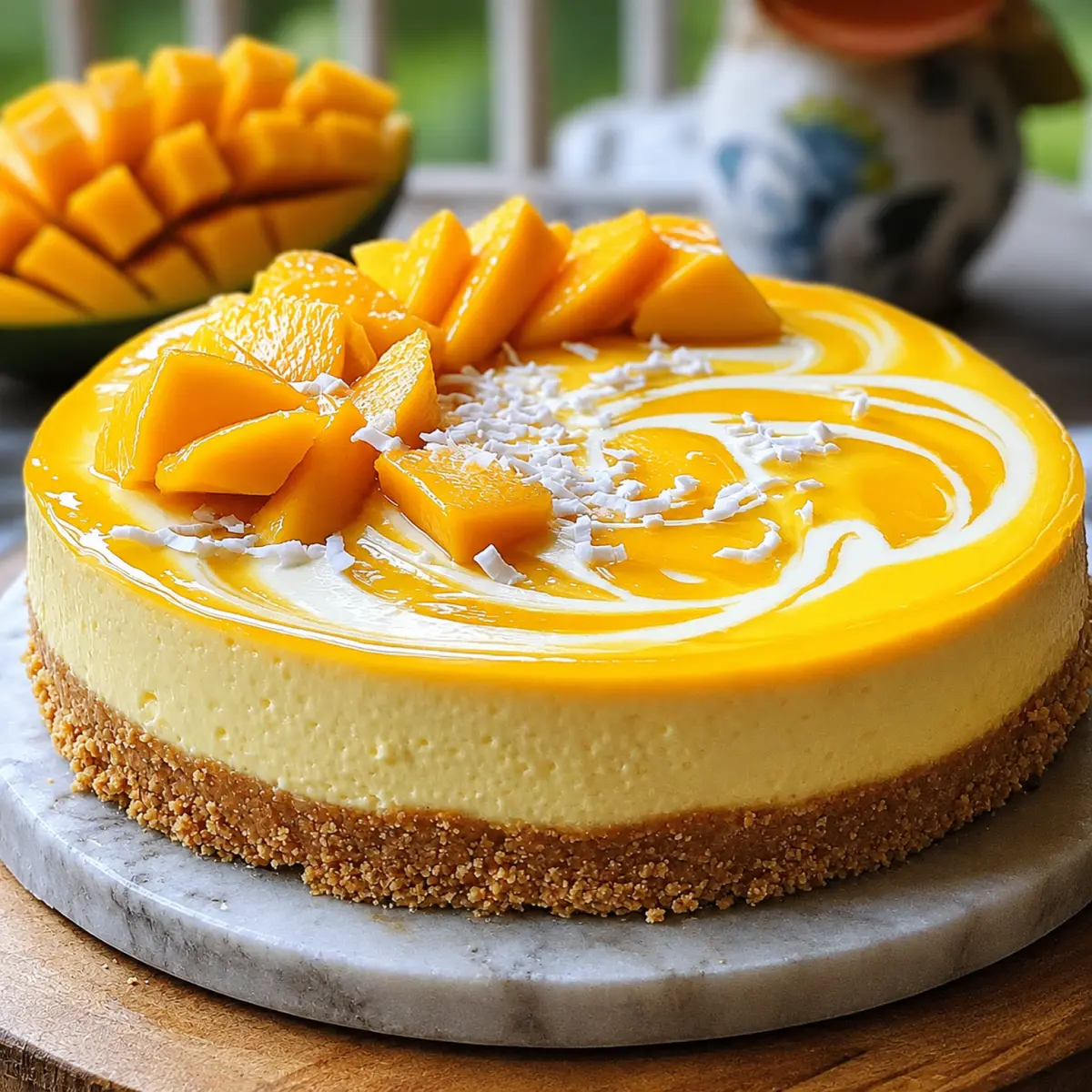 Mango Käsekuchen