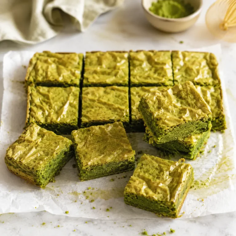Matcha Brownies