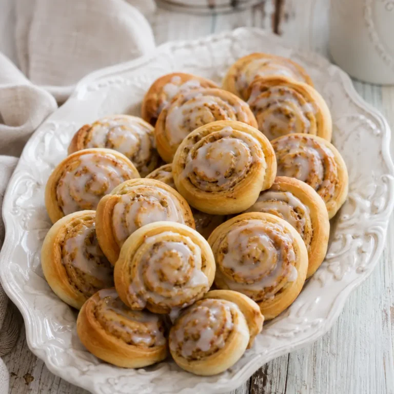 Mini Hefeschnecken mit Nuss
