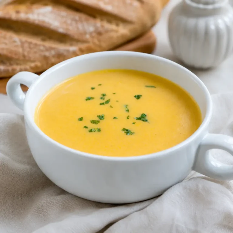 Orangen Curry Suppe