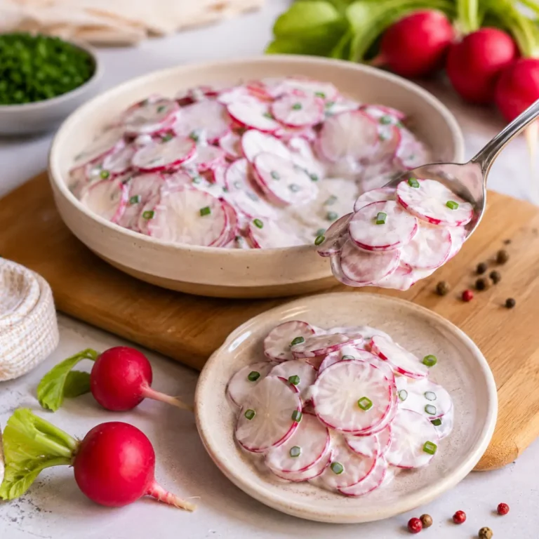 Radieschensalat mit Joghurt