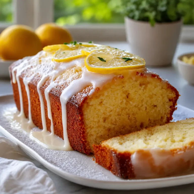 Zitronen Joghurt Kastenkuchen