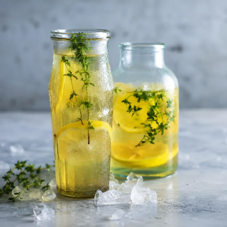 Zitronen Thymian Limonade