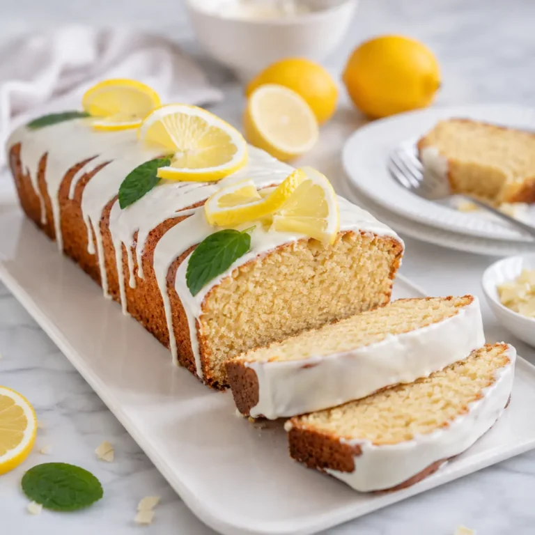 Zitronenkuchen aus der Kastenform