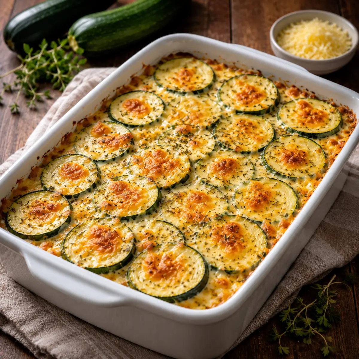 Zucchini Gratin